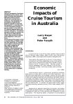 Economic Impacts of Cruise Tourism in Australia