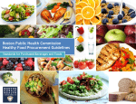 Healthy Food Procurement Guidelines