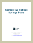 Section 529 College Savings Plans