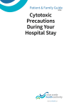 Cytotoxic Precautions During Your Hospital Stay