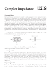 Complex Impedance