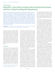 Hepatitis C Virus Direct-Acting Antiviral Drug Interactions - IAS-USA