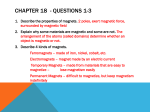 CHAPTER 18 - QUESTIONS 1-3