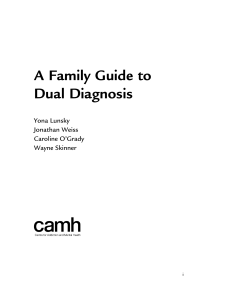 A Family Guide to Dual Diagnosis