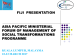 asia pacific ministerial forum of management of social