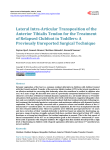Lateral Intra-Articular Transposition of the Anterior Tibialis Tendon
