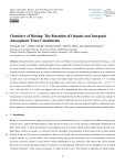 Chemistry of Riming: The Retention of Organic and Inorganic