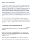 The Roosevelt Corollary and Latin America