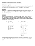 CHAPTER # 6 - HOW THE MARKETS WORK - SUPPLY