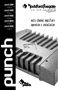 Punch 600a5 Manual - Ed and Helen Scherer