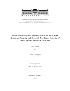 Information Geometric Superactivation of Asymptotic Quantum