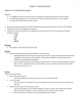 Chapter 11 Notes – Excretion