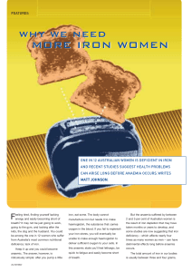 Why we need more Iron Women