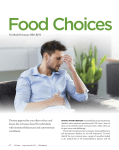 Food Choices and GI Symptoms