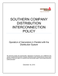 SOUTHERN COMPANY DISTRIBUTION