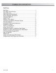 TABLE OF CONTENTS - Child Focus Inc.
