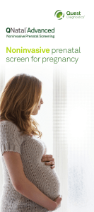 Noninvasive prenatal screen for pregnancy