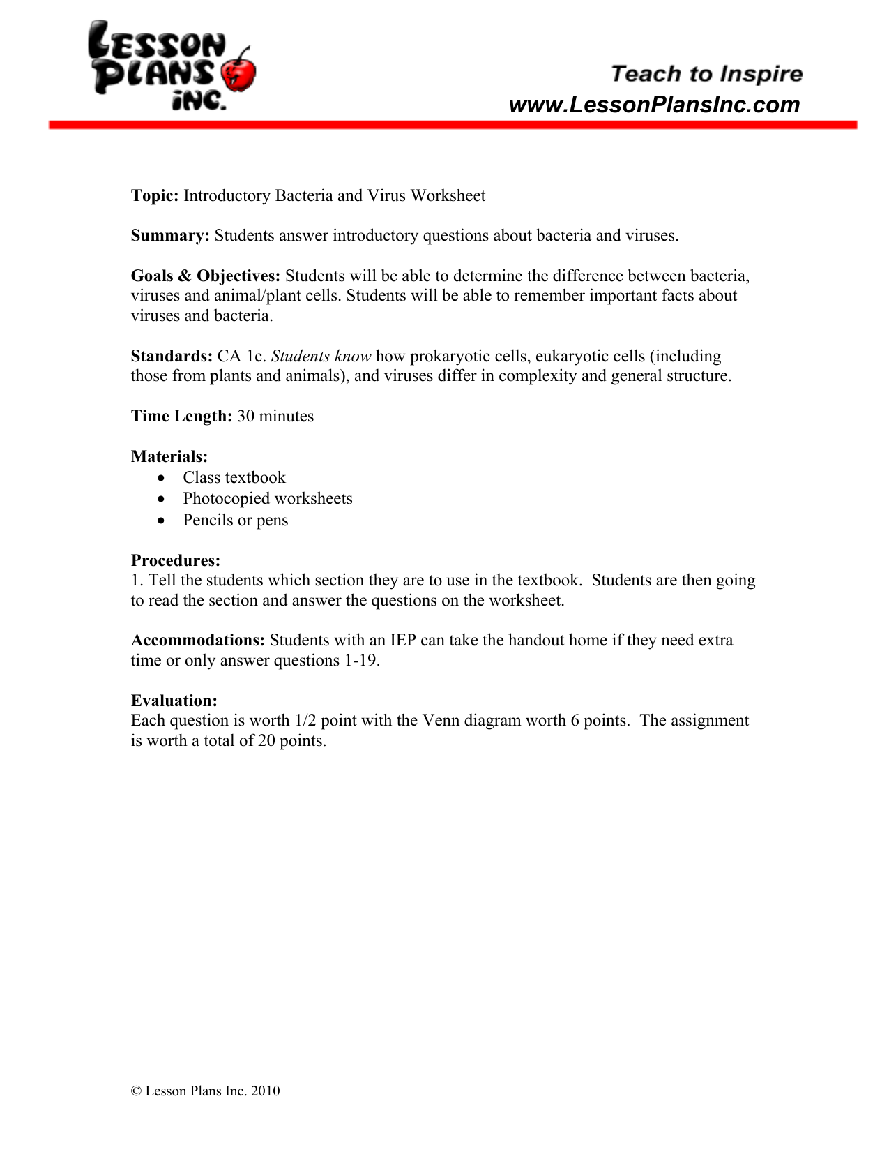 Worksheets Bacteria And Viruses Worksheet comparing viruses and bacteria ws