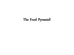 The Food Pyramid!