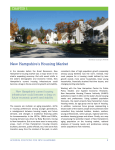 Chapter 1 - New Hampshire`s Housing Market