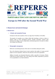 Notice – L`Europe en 1945 - Centre européen Robert Schuman