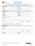 Prior Authorization Form - TennCare Pharmacy Program