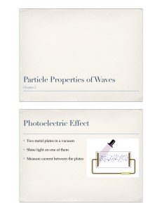 L7 Photoelectric Effect