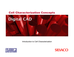Introduction to Cell Characterization
