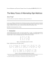 The Many Faces of Alternating-Sign Matrices