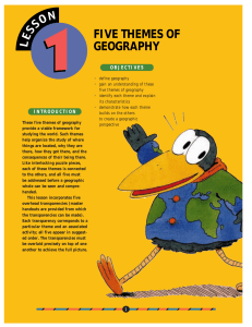 five themes of geography