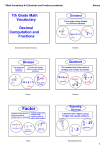 7 Math Vocabulary # 9 (Decimals and Fractions).notebook