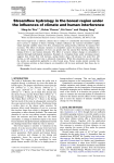 Streamflow hydrology in the boreal region under the influences of