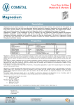 Magnesium - Cometal S.A.