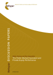 The Public Market Equivalent and Private Equity Performance