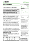 Edison QuickView Template - Edison Investment Research