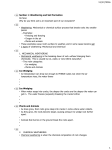 Section 1: Weathering and Soil Formation