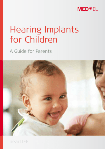 Hearing Implants for Children - Med-El