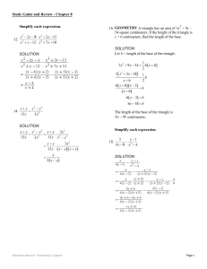 Simplify each expression. 12. SOLUTION: 14. SOLUTION: 16