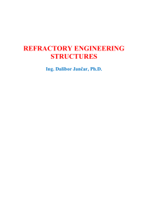 REFRACTORY ENGINEERING STRUCTURES