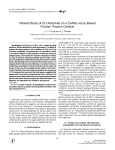 Infrared Study of CO Adsorbed on a Co/Re/g Al2O3