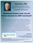 Mutational Genetic Load: Can the Human