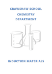 AS Chemistry - Crawshaw Academy