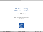 Machine Learning MLlib and Tensorflow