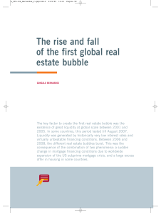 The rise and fall of the first global real estate bubble