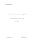A Modest Proposal for International Monetary Reform – Greenwald