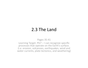 2.3 Land ppt - Maryville City Schools