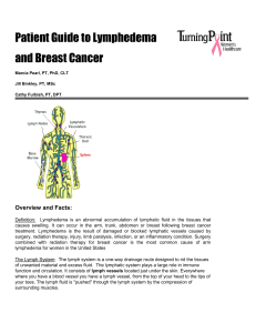 Patient Guide to Lymphedema and Breast Cancer