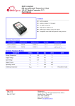 RoHS compliant 850 nm multi-mode Transceiver (2 km) 1x9, SC