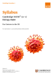 2019 Syllabus - Cambridge International Examinations