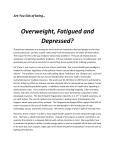 Overweight_Fatgued_Depressed Report